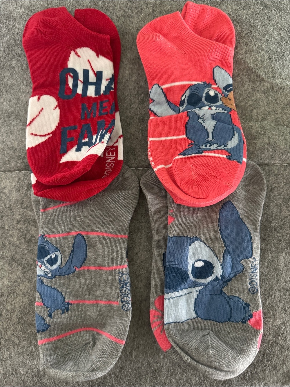 🏝️Disney Women’s No-Show Stitch Socks ‼️NEW‼️